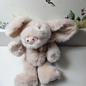 Boyds Bears Plush Pig - Soft Pink